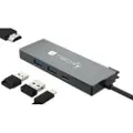 Techly Iusb32c-hub4hpd Hub