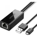 UGREEN Nettverksadapter 100Mbps til Chromecast 1m