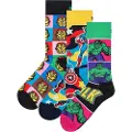 Happy socks Marvel Avengers Gift Set Crewsokker 3 Par