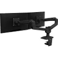 Ergotron LX Dual Side-by-Side Arm - Black