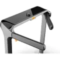 Kingsmith Treadmill X218, 136 kg, 1 km/t, 18 km/t, Kalorier, Distanse, Pulse rate, Hastighet, Tid, Sort, Grå, run, Gå