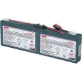 APC Replacement Battery Cartridge #18 - UPS-batteri - 1 x batteri - blysyre - svart - for P/N: AP1250RM, PS450, SC1500, SC250RM1U, SC250RMI1U, SC450R1X542, SC450RM1U, SC450RMI1U