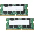 Mushkin Enhanced Mushkin Essentials - DDR4 - sett - 64 GB: 2 x 32 GB - SO DIMM 260-pin - 2666 MHz / PC4-21300 - CL19 - 1.2 V - ikke-bufret - ikke-ECC