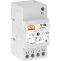 Obo Bettermann V10 COMPACT 255, 230 V, 50 - 60 Hz, 60000 A, 1100 V, Hvit, 0,000025 ms