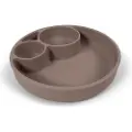 Filibabba -tallerken med rom i silikon Grå