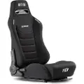 Next Level Racing | SIMAERO Mesh Fabric | Reclining Seat | ERS3 Elite Fabric &amp Mesh Edition | Black