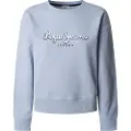 Pepe Jeans for woman. PL581484 Sweatshirt Maddy blue (L), Casual, Cotton