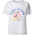 Pepe Jeans for woman. PL506056 Venusa T-shirt white (XS), Casual, Cotton, Short sleeve, Sustainable