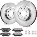 Vevor Forbremsesett for Vauxhall Adam (M13), Corsa D (S07), Corsa D Kassevogn/Hatchback (S07), Bremseskiver, keramiske bremseklosser, erstatningssett, 257 mm forbremseskiver