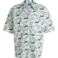 Hugo Boss Blue Eligino 10270824 Kortarmet Skjorte
