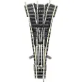 Fleischmann 9157 N Fleischmann liten (med ballast) Tre-vejs-sporskifte 111 mm 15°