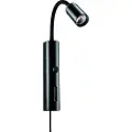 SG ARMATUREN Tube Wall Sort USB 360lm 3000K Ra 98 Integreret lysdæmper