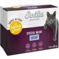 Smilla Fresh Pouch Adult Light Morsels i saus med grønnsaker - Kylling og tomat (12 x 85 g)