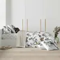 Muare Nordisk Sendai-fond For Seng 200x200 Cm