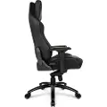 L33T E-Sport Pro Comfort Gaming Chair (PU) Black Gamingstol - Svart - PU-lær - 170 kg