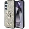 GUESS Guhcs25shg4sgd Samsung Galaxy S25 Gold Telefondeksel