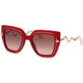 Roberto Cavalli Src097m Butterfly Solbriller For Kvinner