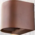 SG Artes Round Corten 360lm 2700K Ra>80 Bagkantsdæmp