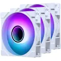 Phanteks M25G2-120 - Kabinettvifte - 120 mm - hvit (en pakke 3)
