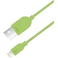 Sinox beslag Sinox i-Media - Lightning-kabel - USB hann til Lightning hann - 1 m - grønn