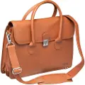 Hamelin Computertaske Pierre New Classic dame læder naturbrun