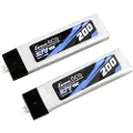 Gens ace Batteri Gens Ace 200mAh 3,7V 45C 1S1P Lipo (2 stk.)