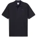 Puma PREMIUM Essentials Relaxed Jacquard Polo Unisex, Clothing, New Navy, XL