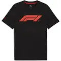 Puma F1 Essentials Logo Tee Men, Clothing, Black, S