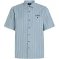 O'Neill Jacquard Stripe Kortarmet Skjorte