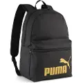 Puma Phase Backpack, Accessories, Black/Gold/No. Logo, OSFA