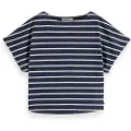 Scotch & Soda Slash Kortarmet T-skjorte