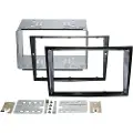 ACV 2-DIN kit div. Opel - farve: piano sort