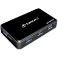 Transcend HUB3 - Hub - 4 x SuperSpeed USB 3.0 - stasjonær - for Intel Next Unit of Computing 11 Essential Kit - NUC11ATKPE