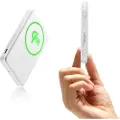 ESR Qi2 MagSlim 5000 mAh magnetisk powerbank (hvit)