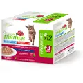 Trainer Natural Cat Natural Trainer Adult - 12 x 85 g Mixpakke: Tunfisk & storfekjøtt