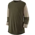 Patagonia Merino Blend 3/4 Sleeve Long Sleeve Jersey grønn