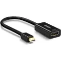 UGREEN 40360, 0,25 m, Mini DisplayPort, HDMI, Hankjønn, Hunkjønn, Rett