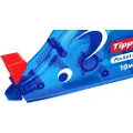 TIPP-EX Pocket Mouse - Retterulle - 4.2 mm x 10 m - transparent blå (en pakke 10)