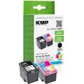 KMP H135V, Sort, Cyan, Fiolblå, Gult, Pigmentbasert blekk, Fargestoffbasert blekk, 3 ml, 3 ml, Multipakke