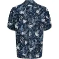Jack & Jones Jeff Tropical Aop Resort Kortarmet Skjorte