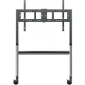 Viewsonic VB-STND-009 - Vogn - for interaktiv flatpanel / LCD-display - slim trolley - stål, polyurethane (PU) wheels - skjermstørrelse: 65-105 - monteringsgrensesnitt: inntil 1000 x 600 mm