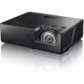 Optoma ZU607TST - DLP-projektor - laser - 3D - 6000 lumen - WUXGA (1920 x 1200) - 16:10 - kortkast fast linse - LAN - svart