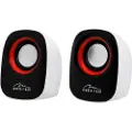 Mediatech IBO MT3137W - Høyttalere - for PC - 6 watt (Total) - hvit