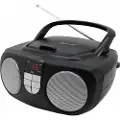 Soundmaster SCD1400SW, 240 g, Sort, Bærbar CD-spiller