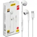 Dudao In-Ear Headset med USB-C-kontakt - Hvit