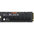 Western Digital WD Black SN850 NVMe SSD WDBAPZ5000BNC - Solid State Drive - 500GB - intern - M.2 2280 - PCI Express 4.0 x4 (NVMe) - integrert kjøle