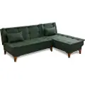 Atelier Del Sofa Hanah HomeHjørne-/sovesofa SantoGrønnSovesofaerFra Homeroom