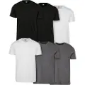 Urban Classics Basic Kortarmet T-skjorte 6 Enheter