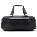 Peak Design Travel - Duffel bag - 50 L - 600D nylon solution dyed, 900D bottom liner, ultra-high molecular weight polyethylene fabric - svart