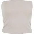 Urban Classics Glitter Bandeau Ermeløs T-skjorte
